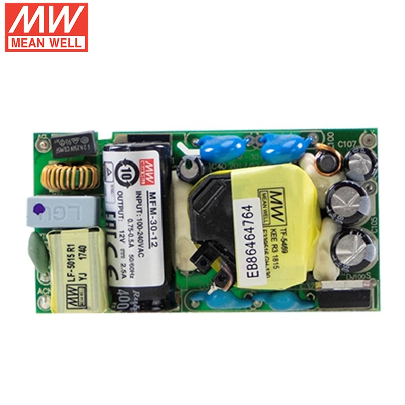 MEAN WELL PCB встроенного типа MFM-30 серии 19,8 Вт 30 Вт Импульсный источник питания с одним выходом MFM-30-3,3 В 5 В 12 В 15 В 24 В
MEAN WELL PCB встроенного типа MFM-30 серии 19,8 Вт 30 Вт Импульсный источник питания с одним выходом MFM-30-3,3 В 5 В 12 В 15 В 24 В