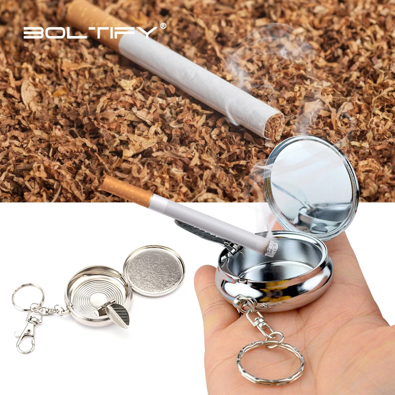 Pocket Ashtray Mini Ash Box Case Ash Tray with Key Chain Portable Tobacco Box Case Cigarette Ash Box Ashtray Keychain Decor Tray
Pocket Ashtray Mini Ash Box Case Ash Tray with Key Chain Portable Tobacco Box Case Cigarette Ash Box Ashtray Keychain Decor Tray
