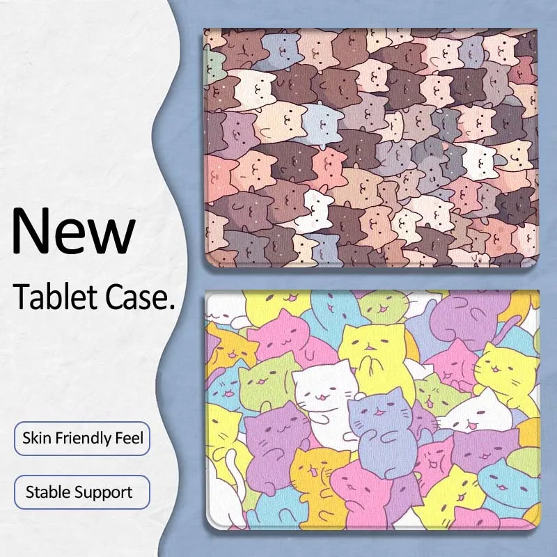 Cute Cat Colorful Pattern Gift For Samsung Galaxy Tab A7 A A8 A9 A11 S6 S11 10.1 10.4 10.5 Inch Lite PLus Soft Tablet Case
Cute Cat Colorful Pattern Gift For Samsung Galaxy Tab A7 A A8 A9 A11 S6 S11 10.1 10.4 10.5 Inch Lite PLus Soft Tablet Case