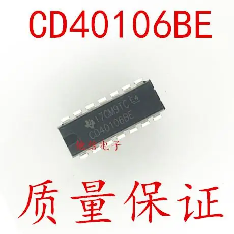 10 шт. CD40106BE DIP-14/
10 шт. CD40106BE DIP-14/