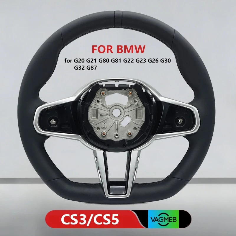 for BMW G30 G32 G80 G81 G82 G01 G02 G05 G06 G15 G20 G21 G22 G26 Upgrade Leather G-Series Sports Steering Wheel CS Racing Wheel
for BMW G30 G32 G80 G81 G82 G01 G02 G05 G06 G15 G20 G21 G22 G26 Upgrade Leather G-Series Sports Steering Wheel CS Racing Wheel