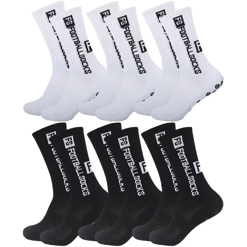 6 Pairs Unisex Anti-Slip Grip Sports Socks, Non Slip Silicone Socks for Football Basketball Rugby Cycling Running Hiking Tennis Skateboard
6 Pairs Unisex Anti-Slip Grip Sports Socks, Non Slip Silicone Socks for Football Basketball Rugby Cycling Running Hiking Tennis Skateboard