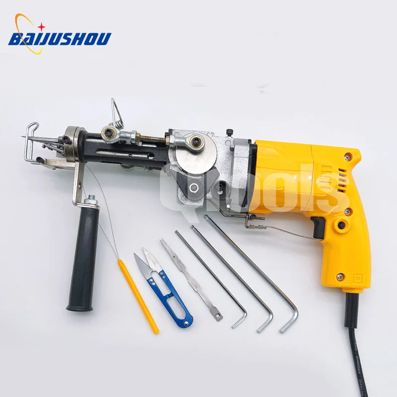 2 in 1 Tufting Gun Cut Pile and Loop Pile Electric Carpet Rug Guns Carpet Weaving Knitting Machine for DIY Knitting
2 in 1 Tufting Gun Cut Pile and Loop Pile Electric Carpet Rug Guns Carpet Weaving Knitting Machine for DIY Knitting