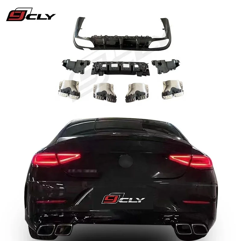 Диффузор CLY C257 для обновления класса bz CLS CLS63 AMG, задний диффузор с выхлопом 2019-2022 гг.
Диффузор CLY C257 для обновления класса bz CLS CLS63 AMG, задний диффузор с выхлопом 2019-2022 гг.