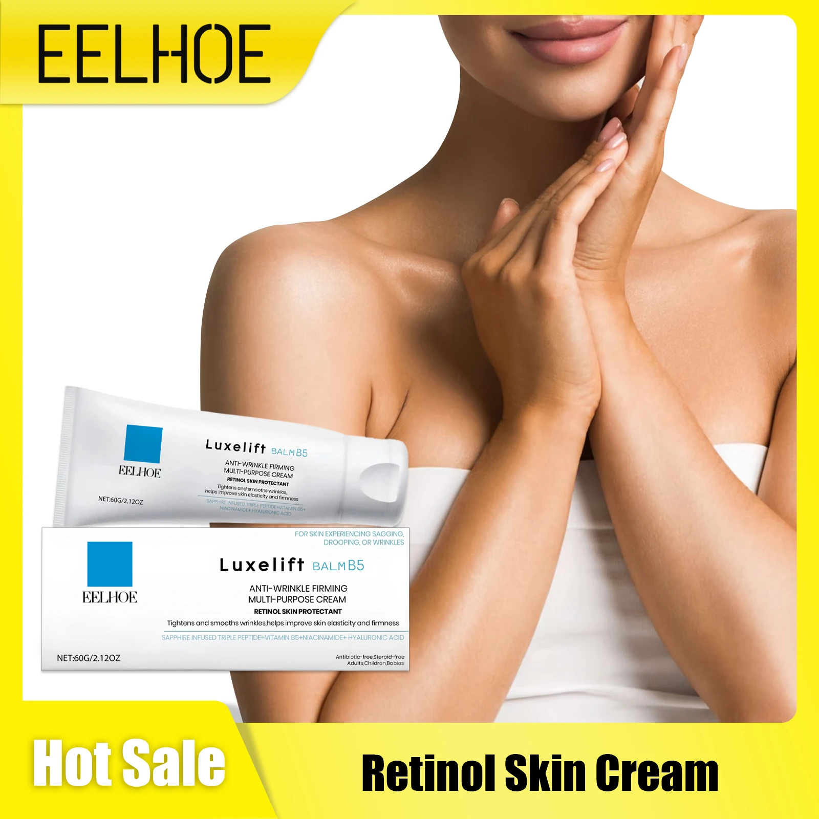 Retinol Skin Protective Cream Neck Legs Loose Skin Tightening Firming Skin Pigmentation Anti Cellulite Moisturizing Body Lotion
Retinol Skin Protective Cream Neck Legs Loose Skin Tightening Firming Skin Pigmentation Anti Cellulite Moisturizing Body Lotion