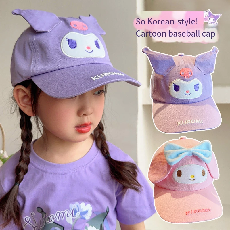 Kuromi Cartoon Child Hat Sanrios Boy Girl Baseball Hat Spring Summer New Cinnamoroll My Melody Sunscreen Hat Kawaii Cartoon
Kuromi Cartoon Child Hat Sanrios Boy Girl Baseball Hat Spring Summer New Cinnamoroll My Melody Sunscreen Hat Kawaii Cartoon