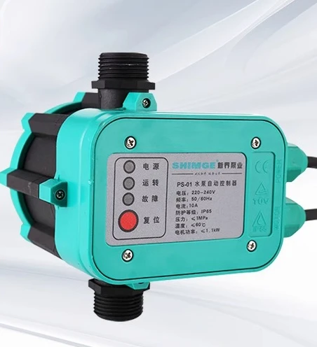 Water pump electronic pressure switch, household booster pump switch controller For PS-01 water pressure automatic switch
Water pump electronic pressure switch, household booster pump switch controller For PS-01 water pressure automatic switch