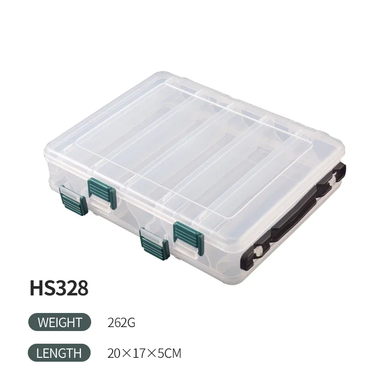 Large Fishing Tackle Box 10/14 Compartment Double Sided Storage Big Bait Sea Fishing Lure High Strength Fishing Tackle Box
Large Fishing Tackle Box 10/14 Compartment Double Sided Storage Big Bait Sea Fishing Lure High Strength Fishing Tackle Box