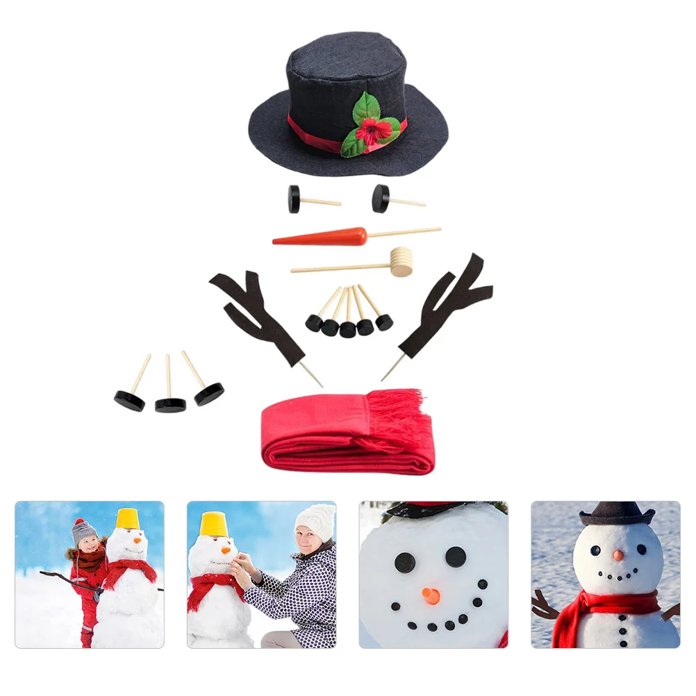 Snowman Props Decorating Snowmen DIY Making Christmas Decorations Outdoor Tool Material Decors Xmas Cloth Materials Child
Snowman Props Decorating Snowmen DIY Making Christmas Decorations Outdoor Tool Material Decors Xmas Cloth Materials Child