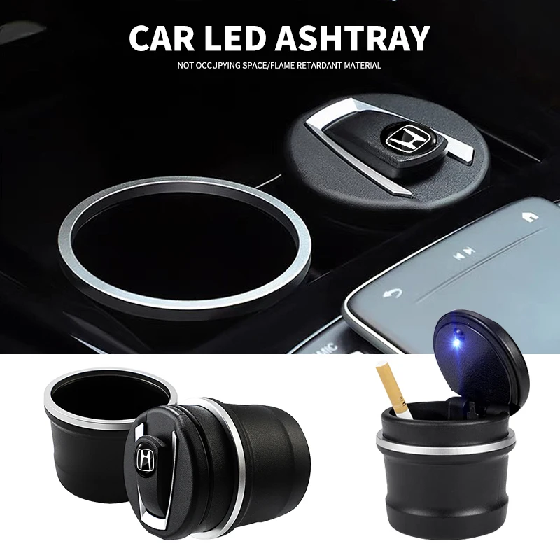 Portable Car Cigarette Ashtray Cup With LED Light Detachable for Honda Mugen Power Civic Accord CRV Hrv Jazz Auto Accessories
Portable Car Cigarette Ashtray Cup With LED Light Detachable for Honda Mugen Power Civic Accord CRV Hrv Jazz Auto Accessories
