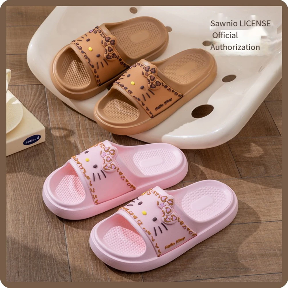 Cartoon Anime Hello Kitty Women's Thickbottom Slippers Non Slip Breathable Leisure Outdoor Comfortable Beach Slippers Home Shoes
Cartoon Anime Hello Kitty Women's Thickbottom Slippers Non Slip Breathable Leisure Outdoor Comfortable Beach Slippers Home Shoes