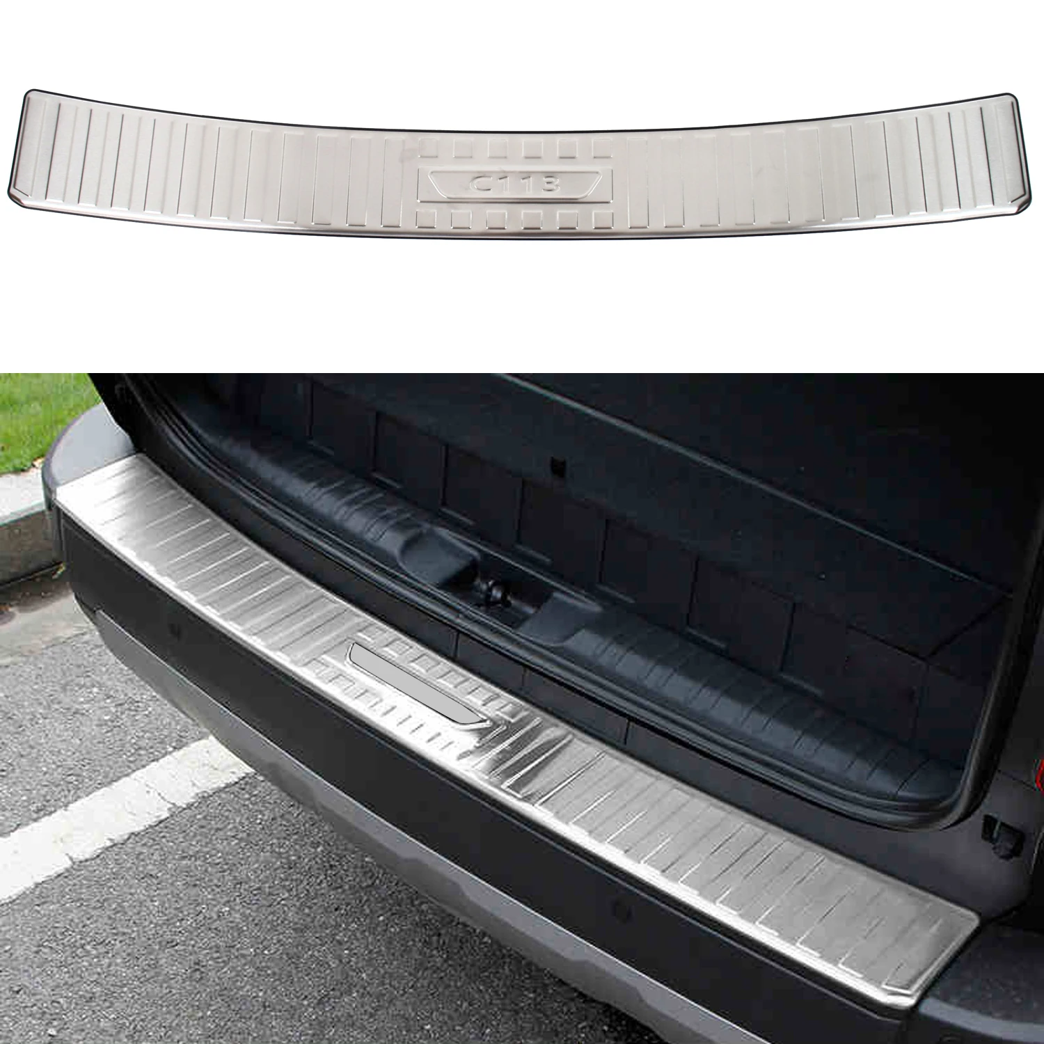 For Toyota Land Cruiser Prado J250 LC250 2024 2025 Car Accessories Stainless Steel Outer Rear Bumper Protector Plate Cover Trim
For Toyota Land Cruiser Prado J250 LC250 2024 2025 Car Accessories Stainless Steel Outer Rear Bumper Protector Plate Cover Trim