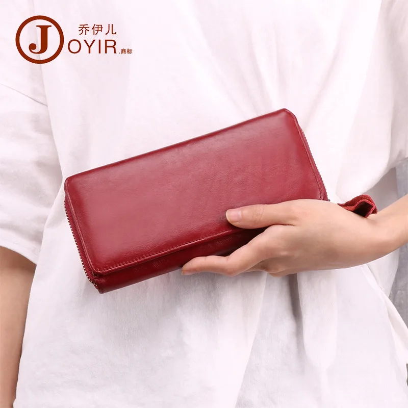 Women's Wallet Casual Fashion RFID Multi-Card-Slot Clutch First Layer Cowhide Women's Handbag Multifunctional Mobile Phone Bag
Women's Wallet Casual Fashion RFID Multi-Card-Slot Clutch First Layer Cowhide Women's Handbag Multifunctional Mobile Phone Bag