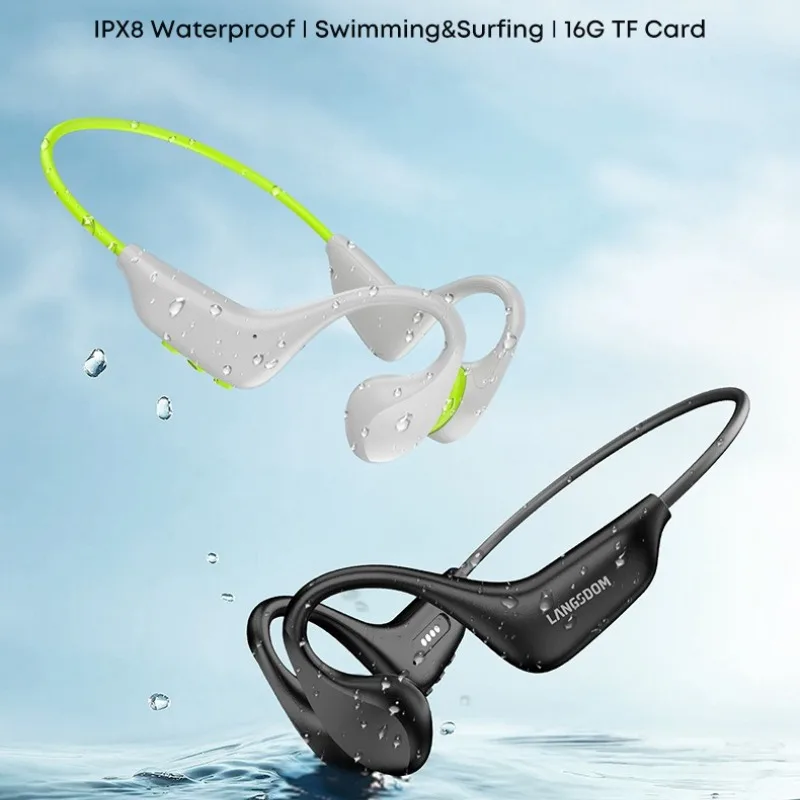 FOR BE20 real bone conduction IP68 Bluetooth headset, swimming sports do not enter the ear bone transmission neck headset 16G
FOR BE20 real bone conduction IP68 Bluetooth headset, swimming sports do not enter the ear bone transmission neck headset 16G