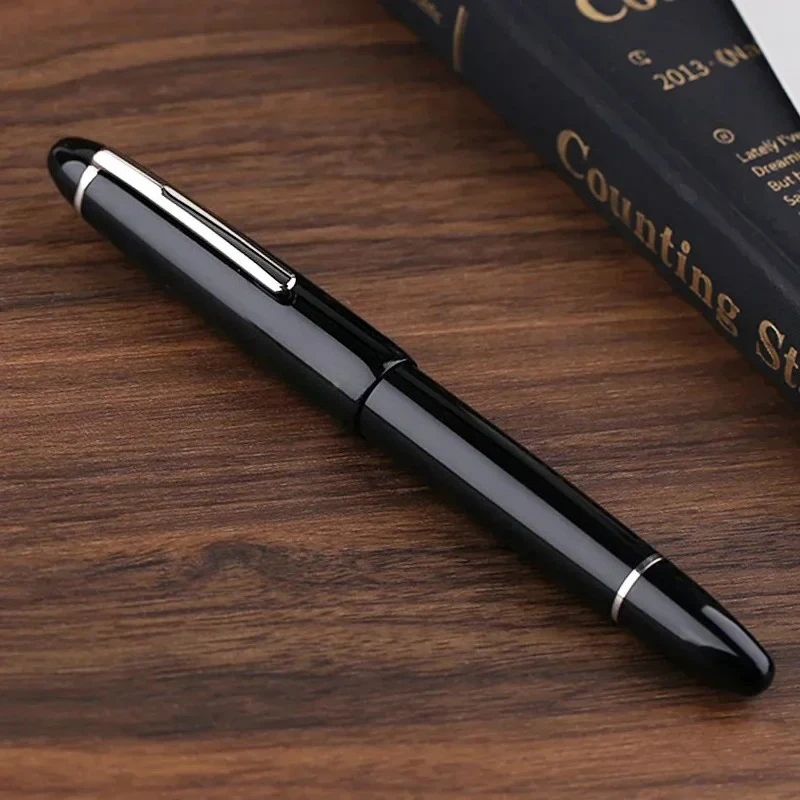 Majohn P136 Copper Piston Fountain Pen EF F Stub Nib Black Resin School Office Student Writing Pen Stationery
Majohn P136 Copper Piston Fountain Pen EF F Stub Nib Black Resin School Office Student Writing Pen Stationery