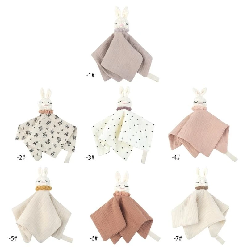 Baby Infant Animal Soothe Appease Towel Lovely Crochet Rabbit Appease Doll Toy 4XBC
Baby Infant Animal Soothe Appease Towel Lovely Crochet Rabbit Appease Doll Toy 4XBC