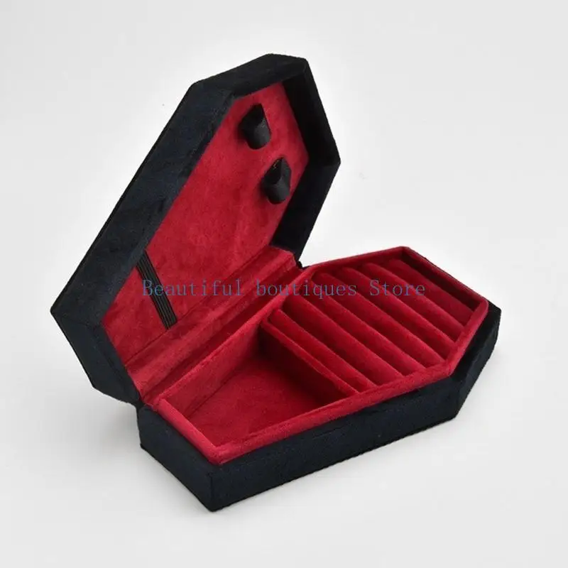 U4LF Coffin Jewelry Box Display Cases Portable Rings Holder Jewelry
U4LF Coffin Jewelry Box Display Cases Portable Rings Holder Jewelry