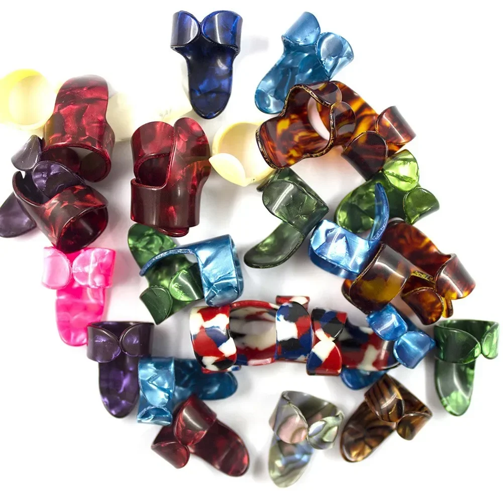 4 Pcs Thumb Finger Guitar Picks Celluloid Media Guitar Picks Suitable For Acoustic Electric Guitar Bass Pick Accessories
4 Pcs Thumb Finger Guitar Picks Celluloid Media Guitar Picks Suitable For Acoustic Electric Guitar Bass Pick Accessories