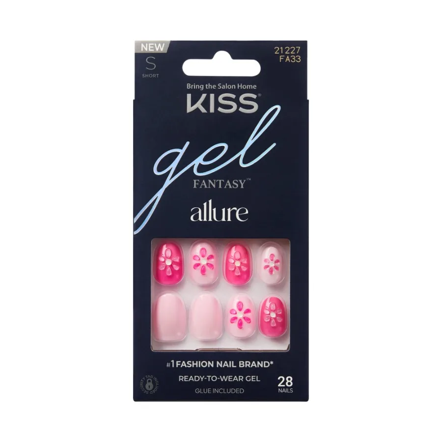 Gel Fantasy Allure Press on Nails для особых случаев Элегантный розовый короткий овальный дизайн с ослепительной отделкой 30 штук Perfect fo
Gel Fantasy Allure Press on Nails для особых случаев Элегантный розовый короткий овальный дизайн с ослепительной отделкой 30 штук Perfect fo
