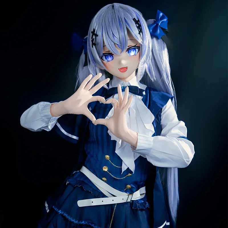 Handmade Customize Full headband lock Doll Cartoon Character Kig Cosplay Kigurumi Mask Resin Japanese Anime Kigurumi Masks
Handmade Customize Full headband lock Doll Cartoon Character Kig Cosplay Kigurumi Mask Resin Japanese Anime Kigurumi Masks