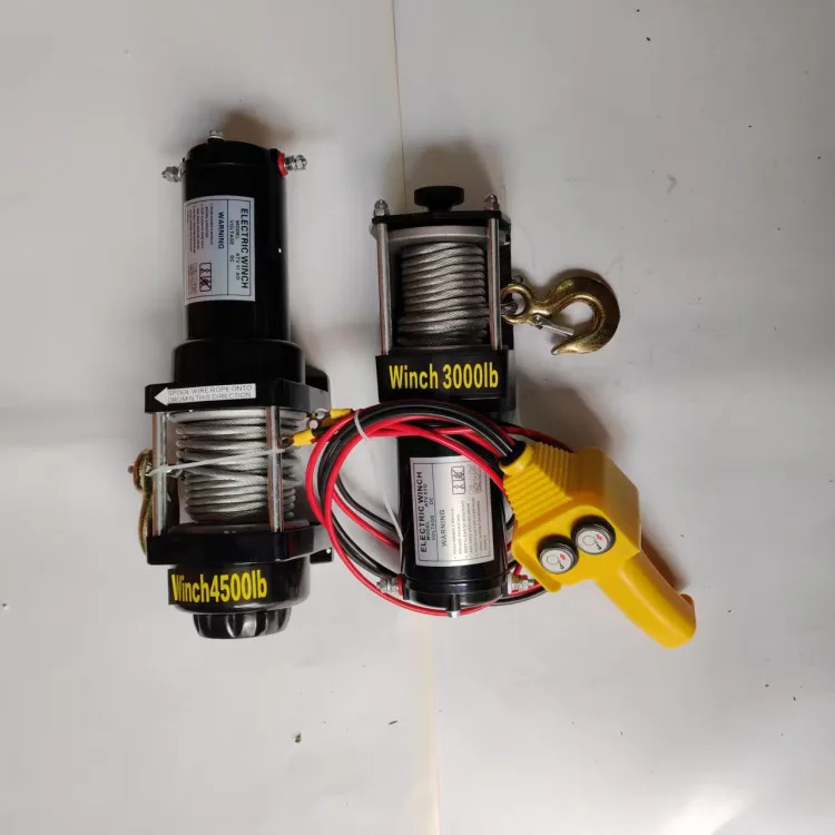 Durable 12V Electric Mini Winch With 3500lbs Capacity Synthetic Rope And Chain-Made Winch For Auto Use
Durable 12V Electric Mini Winch With 3500lbs Capacity Synthetic Rope And Chain-Made Winch For Auto Use