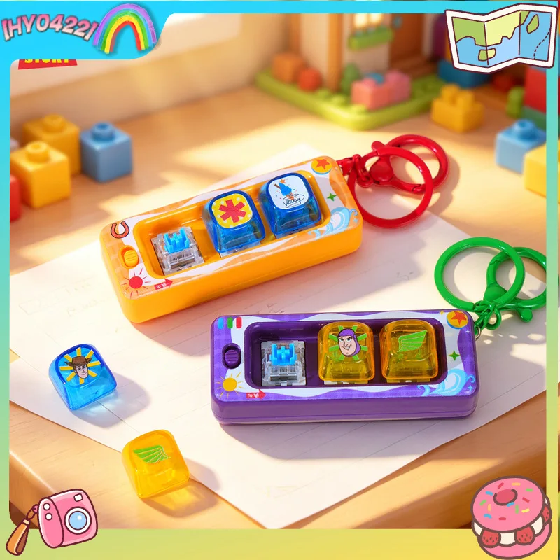 Cartoon Pixar Toy Story Portable Three Keycap Decompression Fidget Toy Stress Relief Keychain Pendant Bag Hanging Ornament
Cartoon Pixar Toy Story Portable Three Keycap Decompression Fidget Toy Stress Relief Keychain Pendant Bag Hanging Ornament
