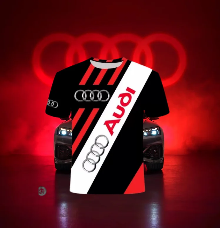 2025 Audi Summer Outdoor Sports Quick Drying Breathable Thin T-shirt for Men and Women Motorcycle Riding Comfortable T-shirt
2025 Audi Summer Outdoor Sports Quick Drying Breathable Thin T-shirt for Men and Women Motorcycle Riding Comfortable T-shirt