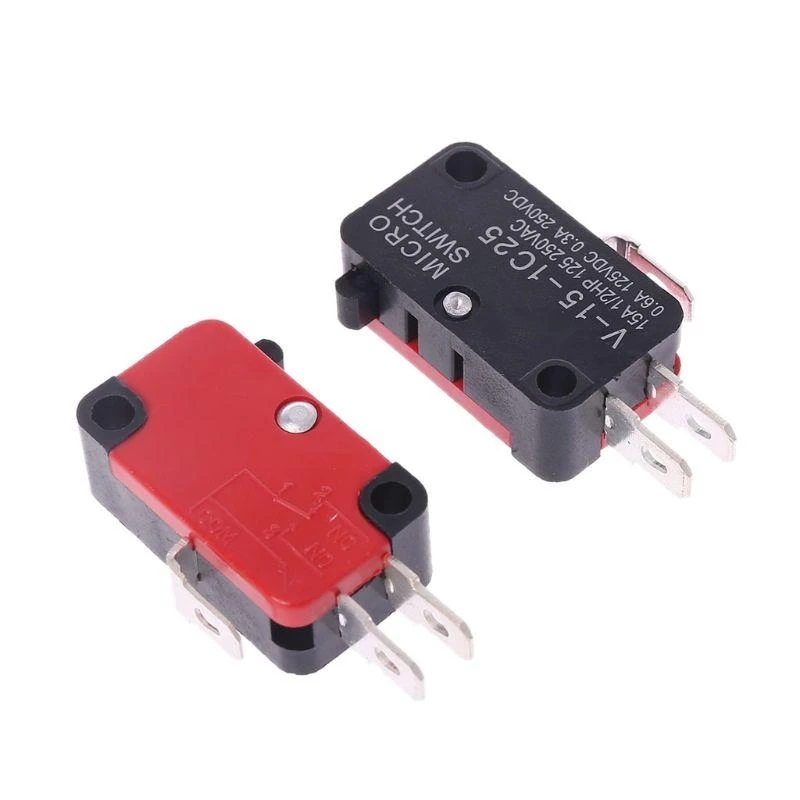 2025 New 5Pcs 250V 16A Safety Micro Limit Switch V-15-1C25 Roller Lever Action
2025 New 5Pcs 250V 16A Safety Micro Limit Switch V-15-1C25 Roller Lever Action