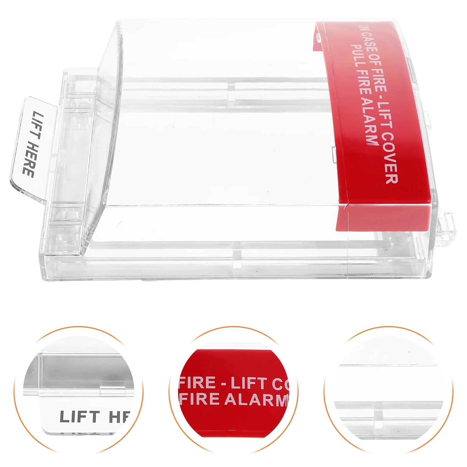 Switch Alarm Protective Cover Pull Station Covers Plastic Fire Extinguisher Button
Switch Alarm Protective Cover Pull Station Covers Plastic Fire Extinguisher Button