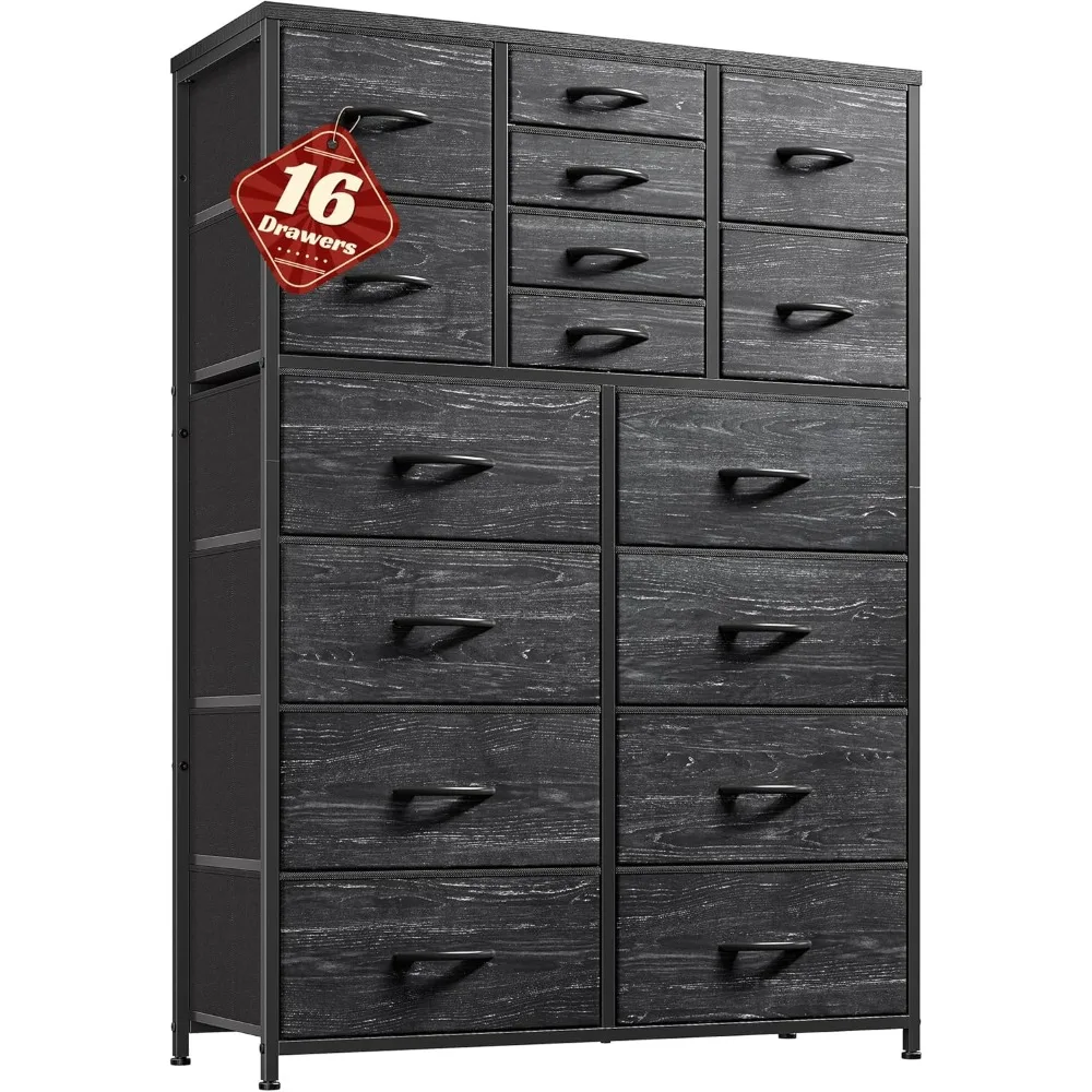 Tall Dresser for Bedroom ,Fabric Dressers & chests of Drawers for Closet,Large Dresser with Sturdy Metal Frame, Wood Top
Tall Dresser for Bedroom ,Fabric Dressers & chests of Drawers for Closet,Large Dresser with Sturdy Metal Frame, Wood Top