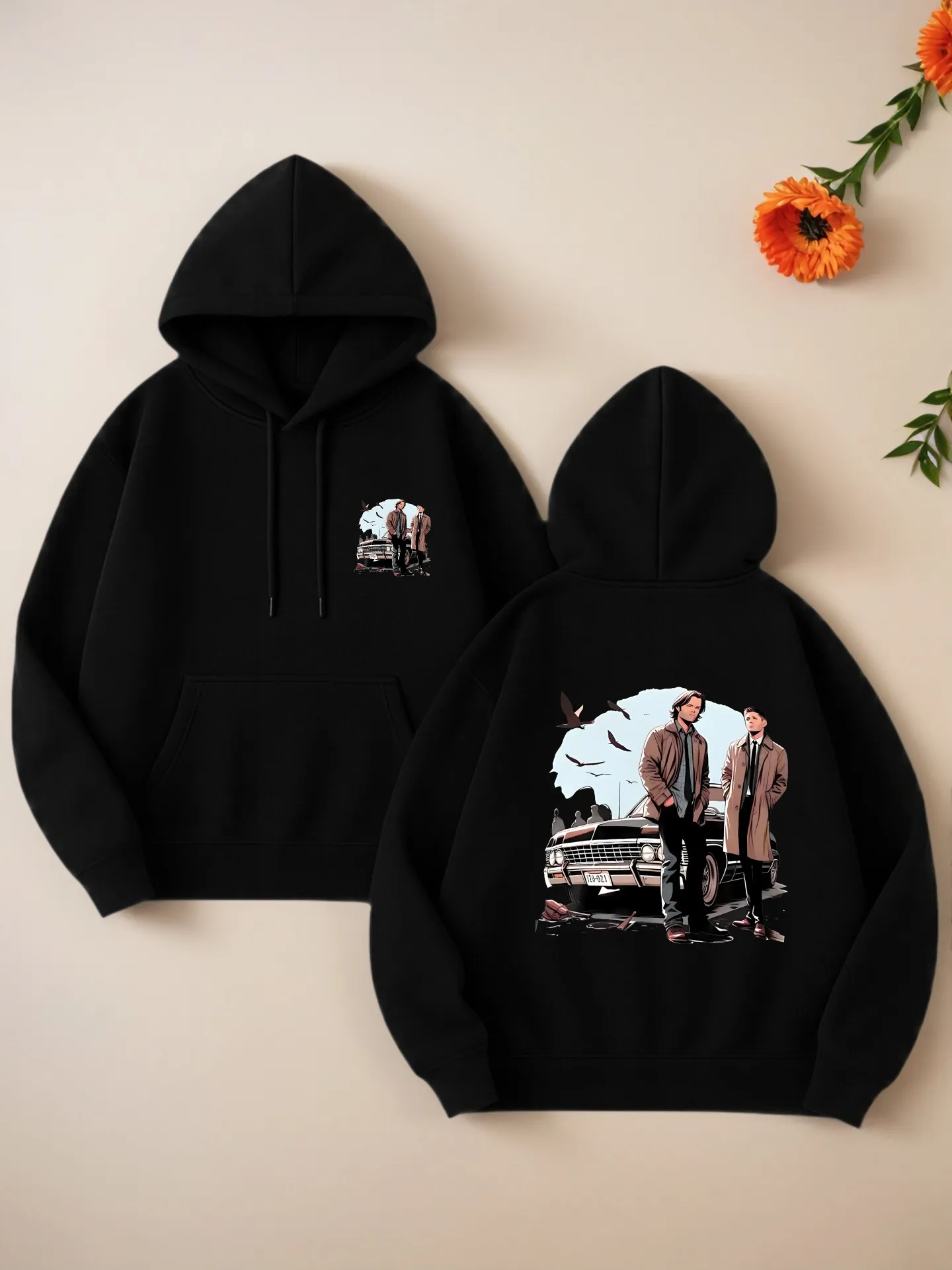 Graphic Hoodie, Vintage Graphic Print, Casual Streetwear, Comfortable Fabric, Casual Everyday Wear, For Men
Graphic Hoodie, Vintage Graphic Print, Casual Streetwear, Comfortable Fabric, Casual Everyday Wear, For Men