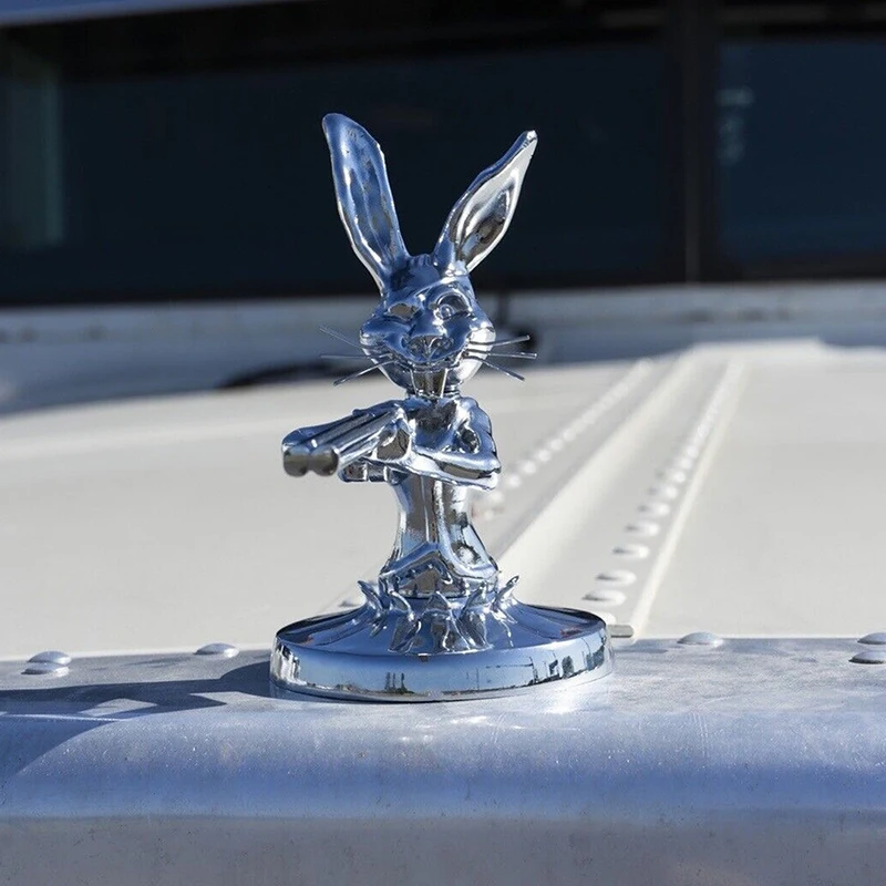 1Pc Metal Rabbit Sculpture Creative Metal Rabbit Ornaments Car Bonnet Decorations Car Exterior Decorations
1Pc Metal Rabbit Sculpture Creative Metal Rabbit Ornaments Car Bonnet Decorations Car Exterior Decorations