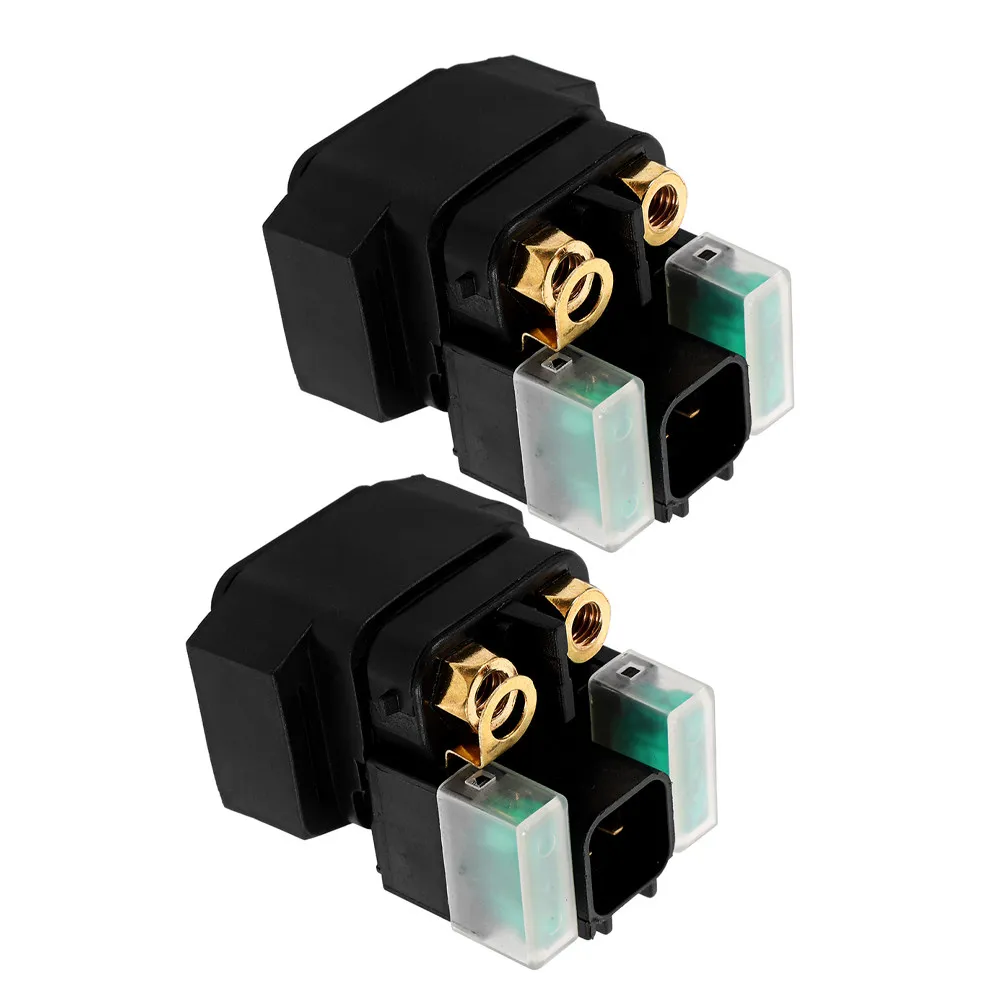 2pcs Atv Starter Solenoid Motorcycle Relay Durable Easy Installation Compatible With Yamaha Yfm250 350 400 450 660 Winch Control
2pcs Atv Starter Solenoid Motorcycle Relay Durable Easy Installation Compatible With Yamaha Yfm250 350 400 450 660 Winch Control