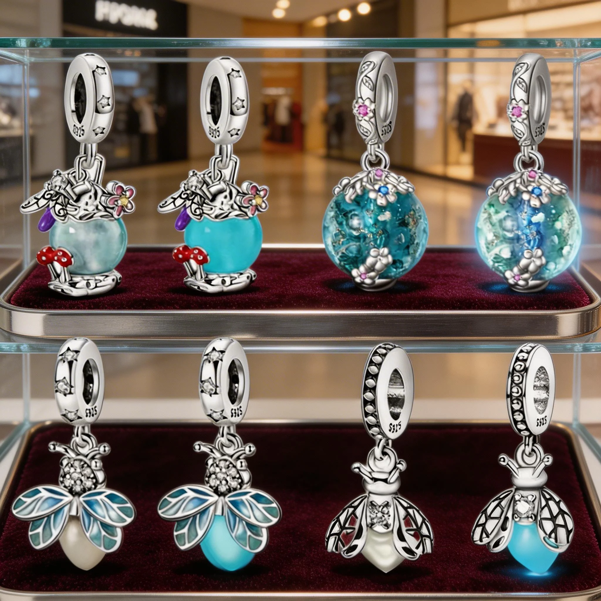 Подвеска-шарм из стерлингового серебра 925 пробы с изображением светлячков и морских звезд, инкрустированная кубическим цирконием, для браслетов и ожерелий своими руками, подарок для нее, Colgante Plata
Подвеска-шарм из стерлингового серебра 925 пробы с изображением светлячков и морских звезд, инкрустированная кубическим цирконием, для браслетов и ожерелий своими руками, подарок для нее, Colgante Plata