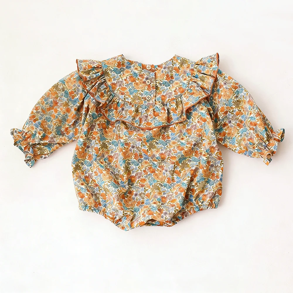 Baby Girl Floral Romper 0-2Y 100% Cotton Long Sleeve Spring Summer Newborn Birthday Photo Clothes Outfit
Baby Girl Floral Romper 0-2Y 100% Cotton Long Sleeve Spring Summer Newborn Birthday Photo Clothes Outfit