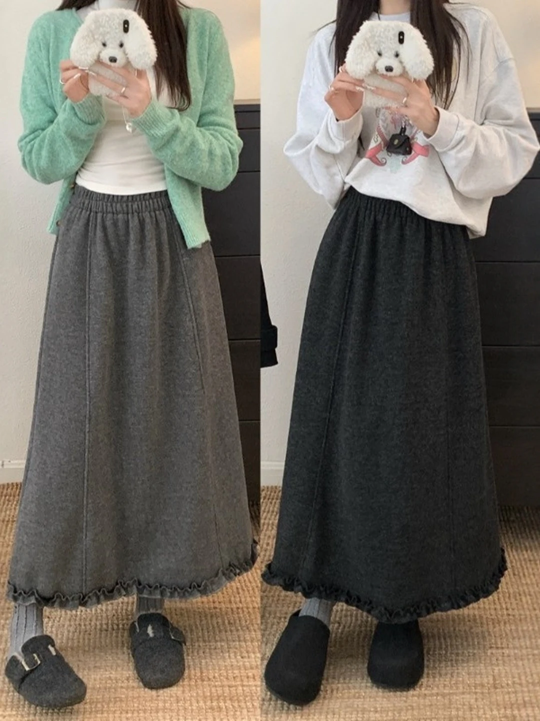 Юбка-миди трапециевидной формы с высокой талией, женская юбка больших размеров, свободная посадка, пышная юбка для тела, корейская повседневная одежда для поездок на работу
Юбка-миди трапециевидной формы с высокой талией, женская юбка больших размеров, свободная посадка, пышная юбка для тела, корейская повседневная одежда для поездок на работу