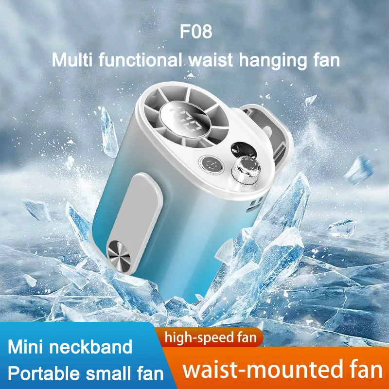 Portable Waist Fan,Digital Display,16000 RPM 130° Strong Airflow, Belt Fan, Rechargeable Wearable Personal Fan for Hiking,Farms
Portable Waist Fan,Digital Display,16000 RPM 130° Strong Airflow, Belt Fan, Rechargeable Wearable Personal Fan for Hiking,Farms