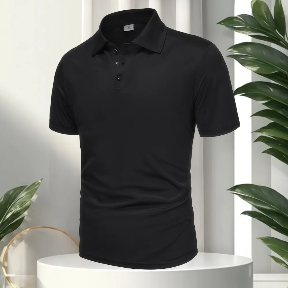 Printed LOGO Splice New Men's Business Casual Short Sleeved Shirt Polo Shirt Fashionable Breathable Comfortable Versatile Top
Printed LOGO Splice New Men's Business Casual Short Sleeved Shirt Polo Shirt Fashionable Breathable Comfortable Versatile Top