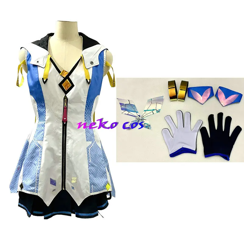 nekocos Virtual YouTuber VTuber Mirai Akari Cosplay costume Custom Size prop Earphones headset
nekocos Virtual YouTuber VTuber Mirai Akari Cosplay costume Custom Size prop Earphones headset
