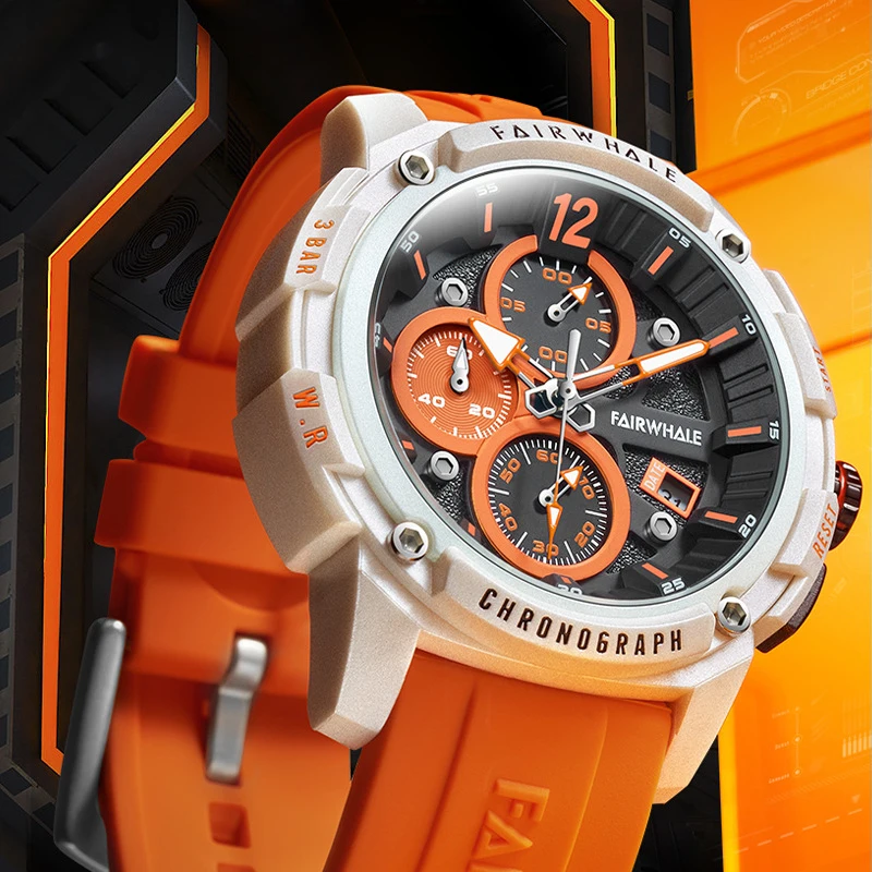Mark Fairwhale men's watch brand quartz watch fashion high-end watch casual sports watch
Mark Fairwhale men's watch brand quartz watch fashion high-end watch casual sports watch