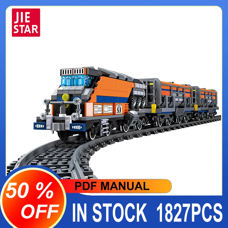 New 59096 1827pcs MOC Railway Express Building Blocks Assembling Train Tracks Bricks Model DIY Toys for Boys Birthday Gift Set
New 59096 1827pcs MOC Railway Express Building Blocks Assembling Train Tracks Bricks Model DIY Toys for Boys Birthday Gift Set