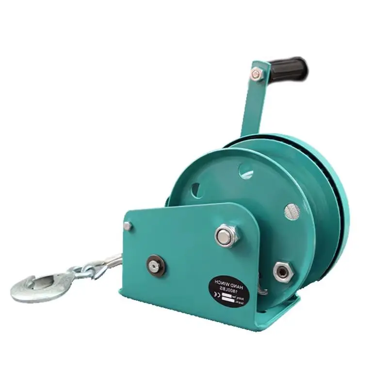 Ручная лебедка 1800 фунтов Двусторонняя самоблокирующаяся лебедка с ручным заводом Домашняя ручная лебедка Подъемный тяговый подъемный кран
Ручная лебедка 1800 фунтов Двусторонняя самоблокирующаяся лебедка с ручным заводом Домашняя ручная лебедка Подъемный тяговый подъемный кран