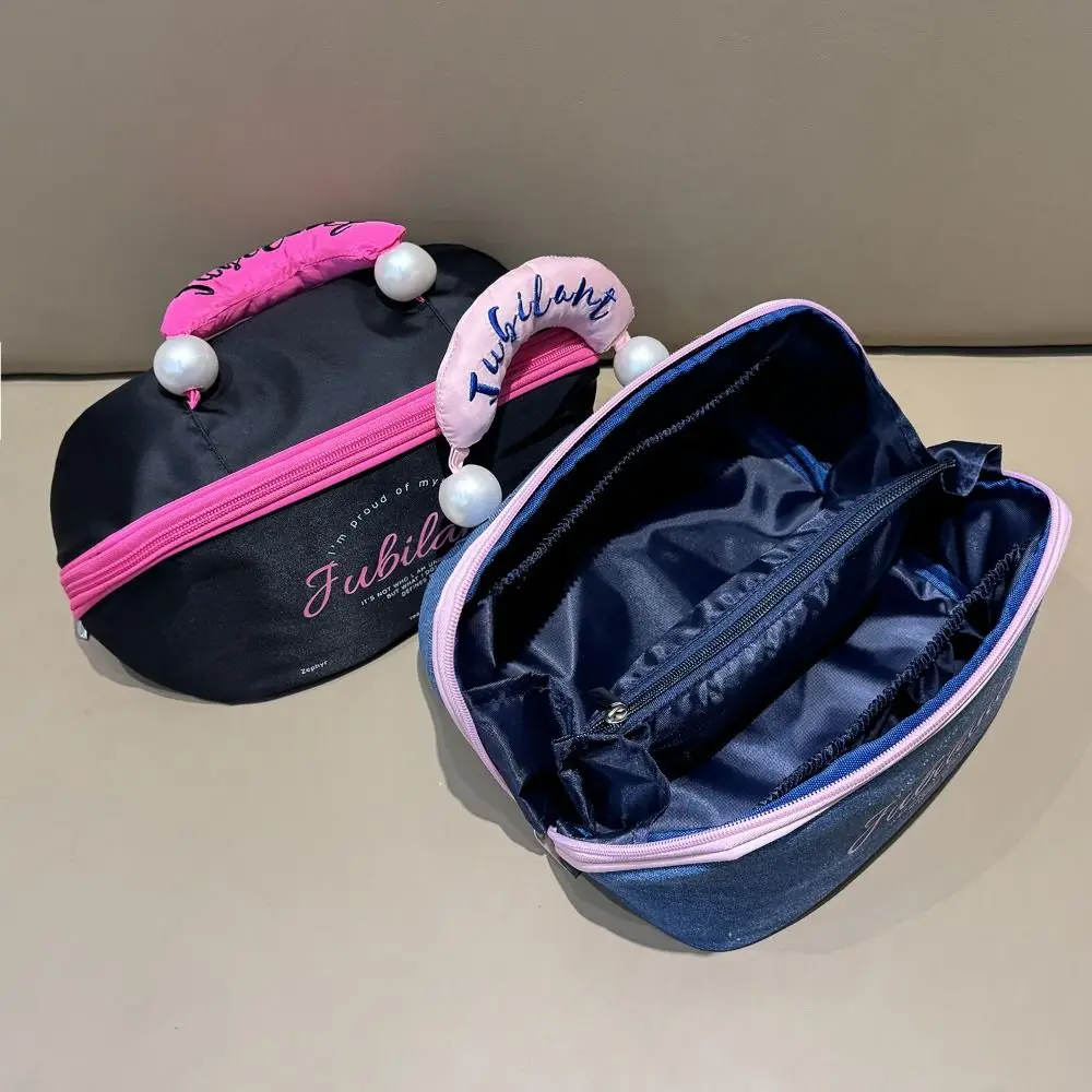 Ins Oxford Cosmetic Bag Anti Fouling Large Capacity Wash Bags Waterproof Handheld Makeup Pouch Women
Ins Oxford Cosmetic Bag Anti Fouling Large Capacity Wash Bags Waterproof Handheld Makeup Pouch Women