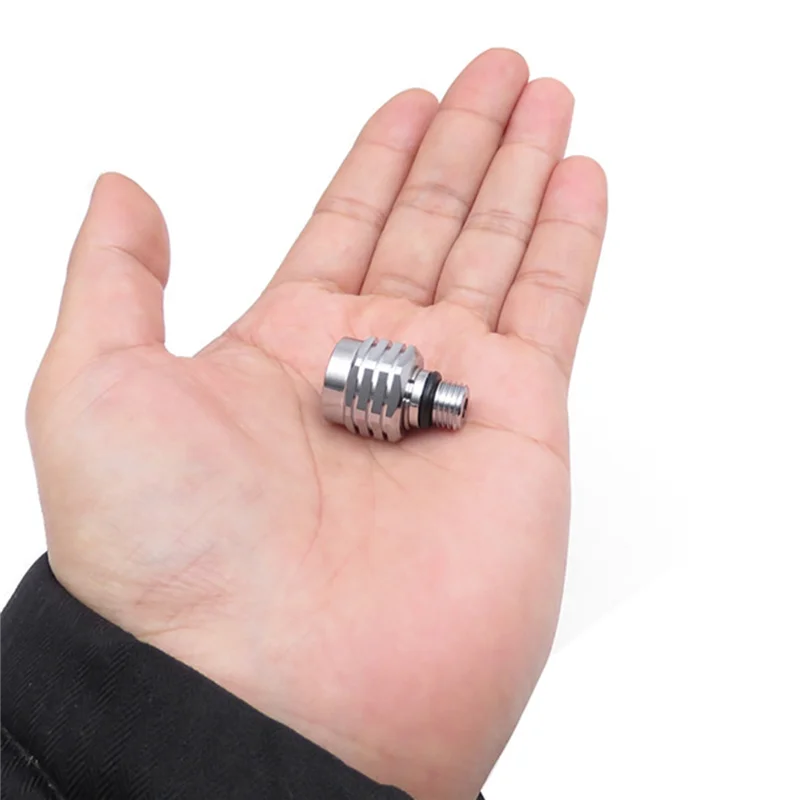 A12E-1 шт. регулятор для подводного плавания серебристый мужской 3/8-24 к женскому 9/16-18 адаптер для шланга регулируемый медный разъем инструмент
A12E-1 шт. регулятор для подводного плавания серебристый мужской 3/8-24 к женскому 9/16-18 адаптер для шланга регулируемый медный разъем инструмент