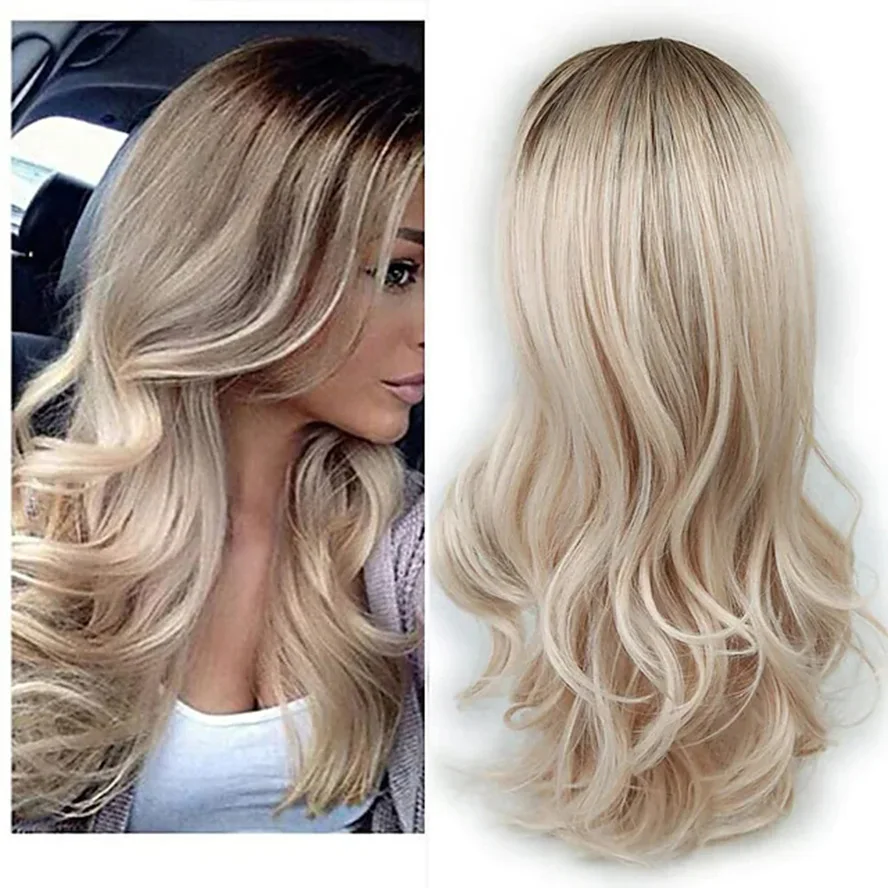 Blonde Wigs for Women Synthetic Wig long Curly Wavy with Bangs Wig Light Blonde costume wigs for party
Blonde Wigs for Women Synthetic Wig long Curly Wavy with Bangs Wig Light Blonde costume wigs for party
