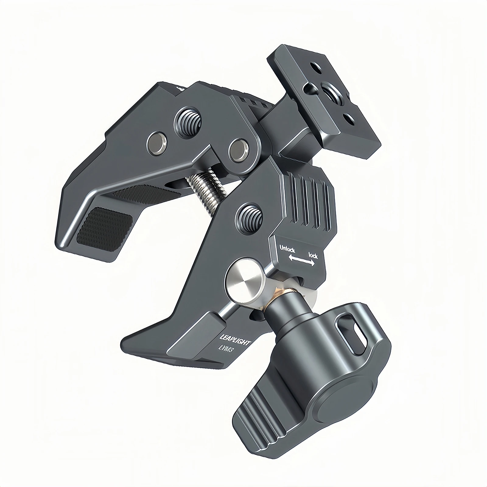 Super Clamp Camera Clamp Mount with 1/4" Threaded Hole and NATO Connector for DSLR Camera Monitors Led Lights Microphone
Super Clamp Camera Clamp Mount with 1/4" Threaded Hole and NATO Connector for DSLR Camera Monitors Led Lights Microphone