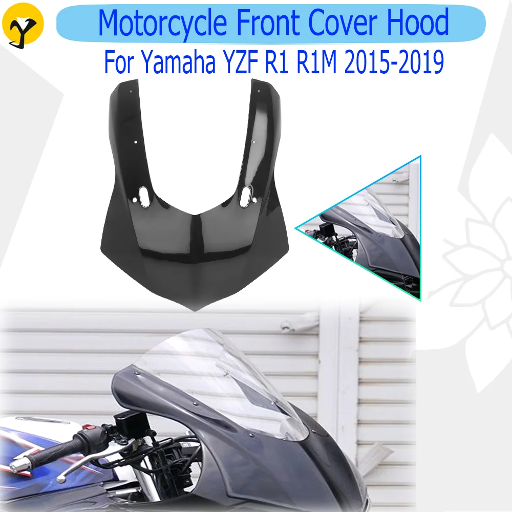For Yamaha YZF R1 R1M 2015 2016 2017 2018 2019 Front Upper Fairing Headlight Cover Nose Plate Front Cover Accessories
For Yamaha YZF R1 R1M 2015 2016 2017 2018 2019 Front Upper Fairing Headlight Cover Nose Plate Front Cover Accessories
