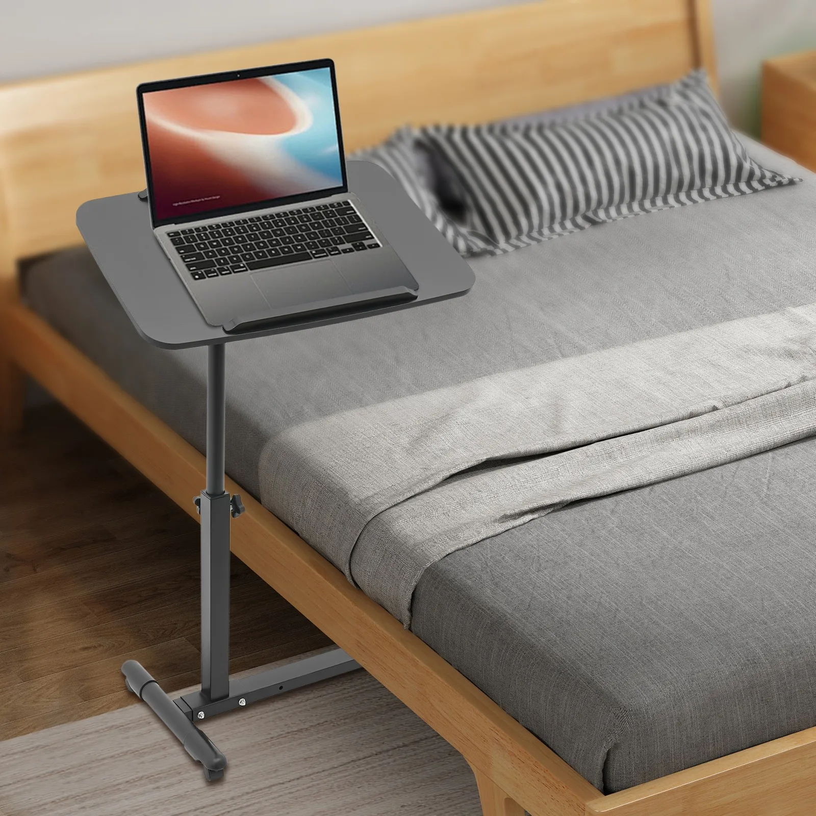 Adjustable Mobile Standing Desk Rolling Laptop Table for Hospital and Home Bedside Use with Height Adjustment
Adjustable Mobile Standing Desk Rolling Laptop Table for Hospital and Home Bedside Use with Height Adjustment