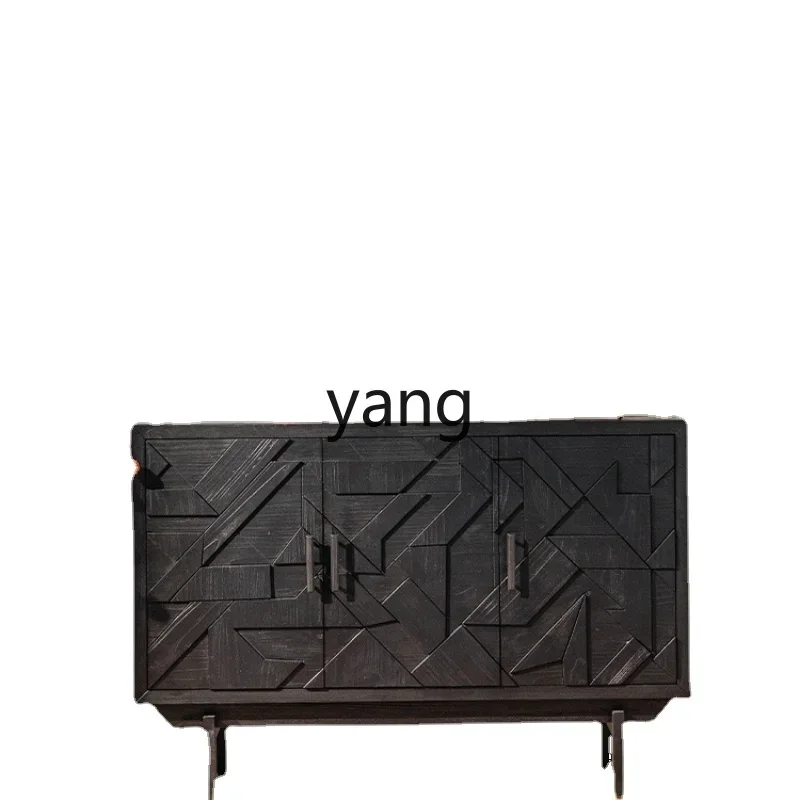 CX Black Solid Wood Porch Living Room Wall Sideboard Cabinet Advanced Sense Three-Dimensional Emblema Storage
CX Black Solid Wood Porch Living Room Wall Sideboard Cabinet Advanced Sense Three-Dimensional Emblema Storage