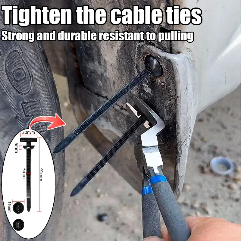 5-200 шт. универсальных нейлоновых кабельных стяжек-фиксаторов – крепление для автомобильных крыльев/багажников/защиты двигателя, замена винтовых клипс для организации проводов
5-200 шт. универсальных нейлоновых кабельных стяжек-фиксаторов – крепление для автомобильных крыльев/багажников/защиты двигателя, замена винтовых клипс для организации проводов